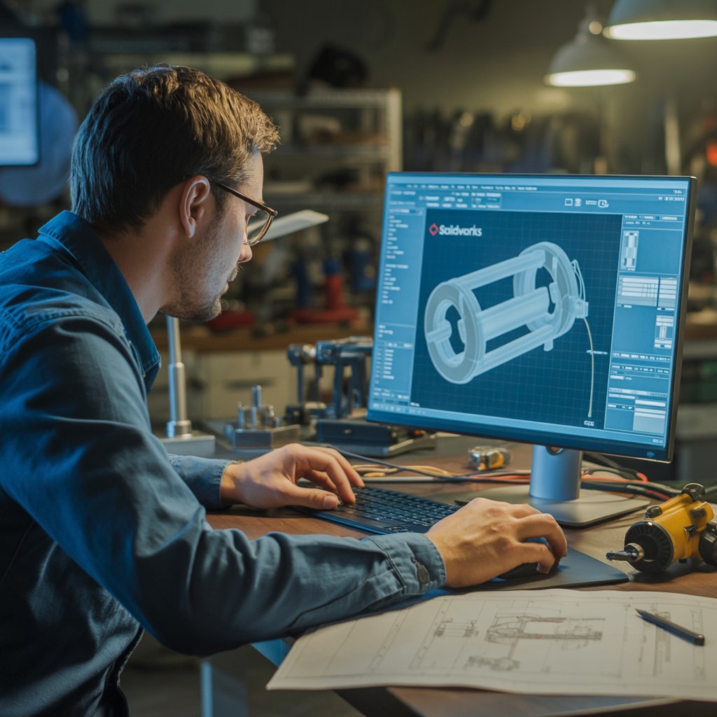 Xem Machine Dessinateur Projeteur SolidWorks - Machines industrielles